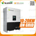 Blueusn grid tie 20KW Sistema de energía solar de Sri Lanka Inicio 20KWP Soluciones de sistema de energía solar